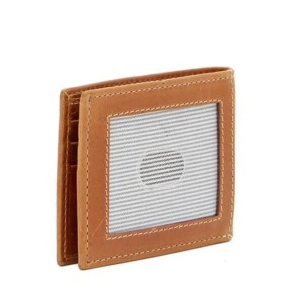 Timberland Crazy Horse Slimfold Leather ID Wallet - Picture 3 of 6